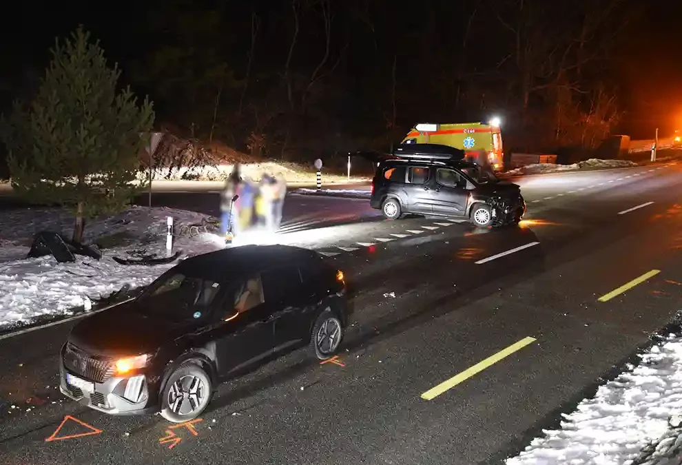 Maienfeld GR – Kollision nach Vortrittsmissachtung