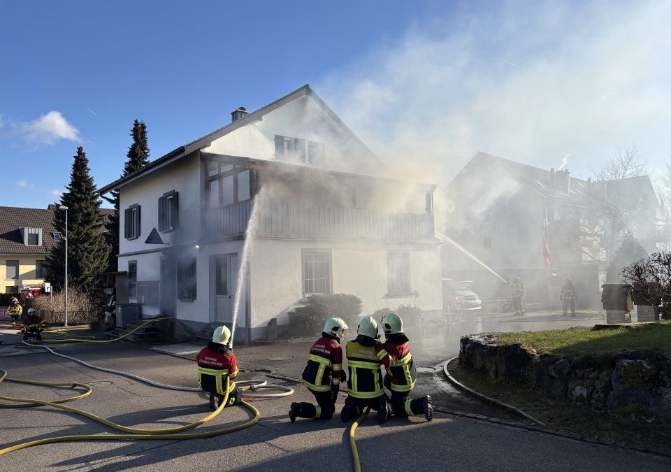 Nesselnbach AG – Brand in Dorfladen