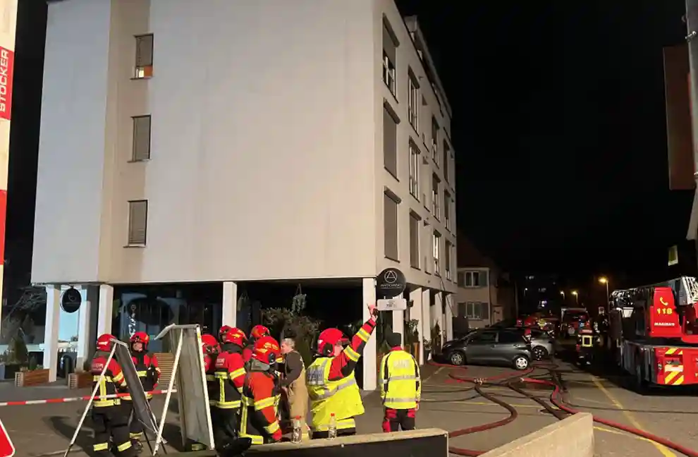 Windisch AG – Brand in einem Mehrfamilienhaus führt zu Evakuation