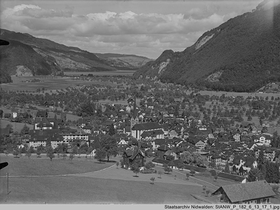 Kanton Nidwalden — Bedeutender Bestand an wertvollen Ansichtskarten online gestellt