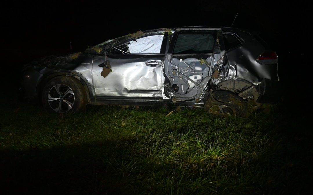 Altstätten SG – Fahrunfähig Selbstunfall verursacht