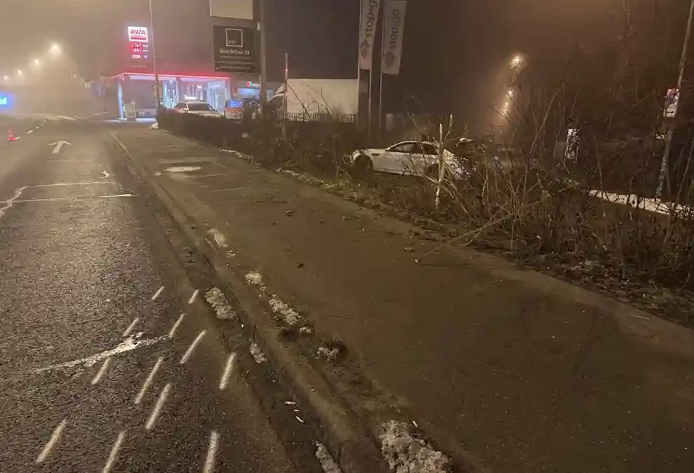 Chur SG – Kontrolle über Auto verloren