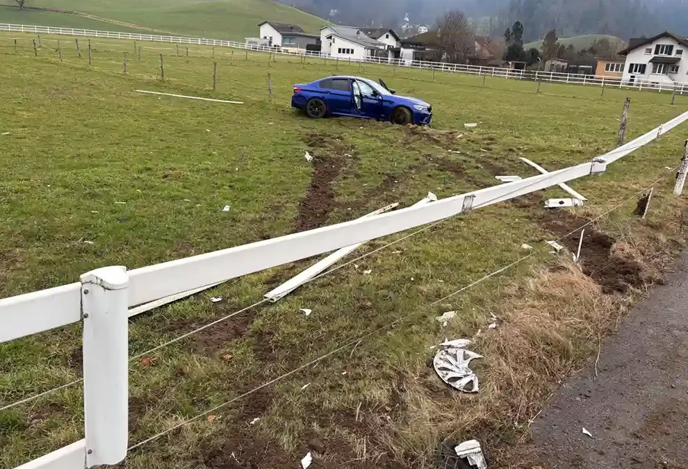 Gränichen AG – Auf Testfahrt verunfallt