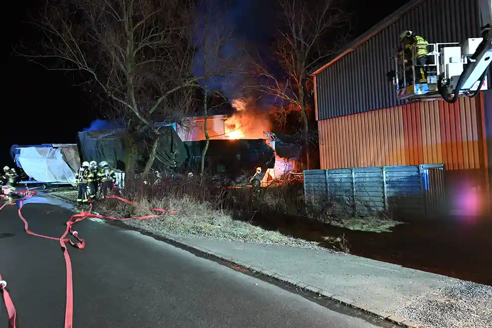 Goldach SG – Brand in Bootswerft