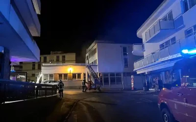 Leukerbad VS – Grossbrand in einem Hotel