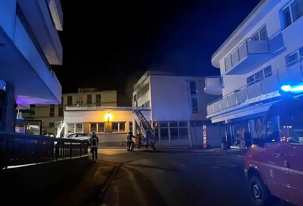 Leukerbad VS – Grossbrand in einem Hotel