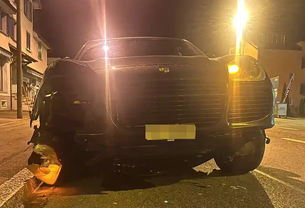 Kreuzlingen TG – Stark alkoholisiert verunfallt