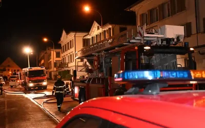 Oberuzwil SG – Brand in einem Restaurant