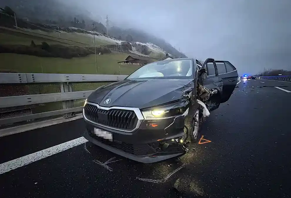 Arth SZ – Falschfahrer verursacht Unfall auf Autobahn