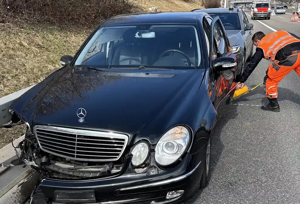 A1 Töss (Winterthur) ZH – Raserfahrt durch Polizei gestoppt