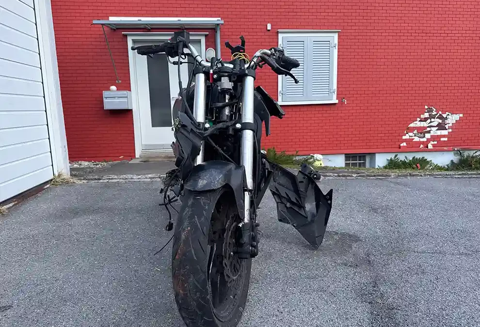 Oberegg AI – Selbstunfall mit Motorrad