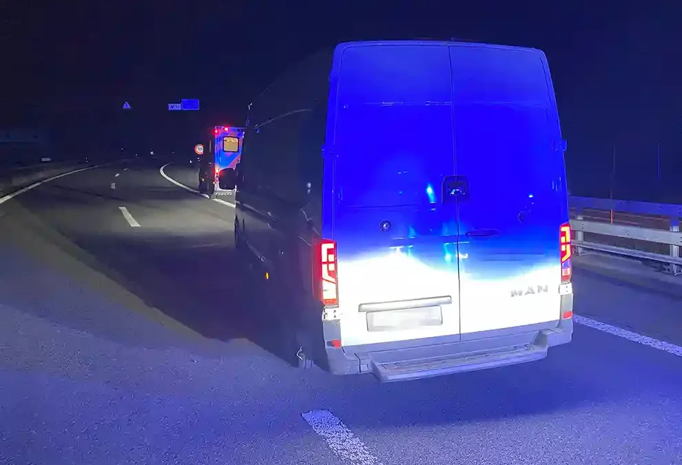 Silenen UR – Verkehrsunfall auf der Autobahn A2 – eine Person verletzt