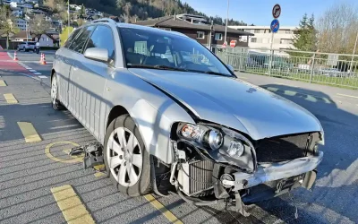 Luzern – Drei Verkehrsunfälle – eine Person leicht verletzt