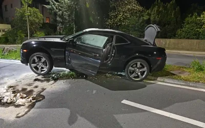 Gartenhausbrand und zwei Verkehrsunfälle LU – zwei Personen leicht verletzt