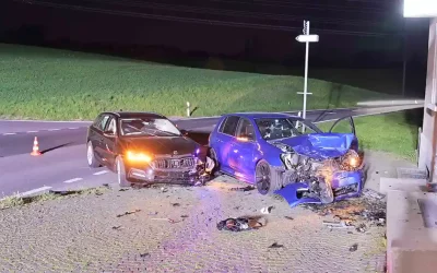 Luzern – Mehrere Verkehrsunfälle über das Wochenende