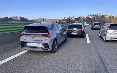 St.Gallen – Stau auf Autobahn nach Auffahrkollision