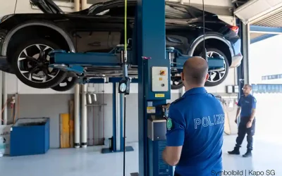 Thal SG –Technische Verkehrskontrollen – zwei Autos stillgelegt