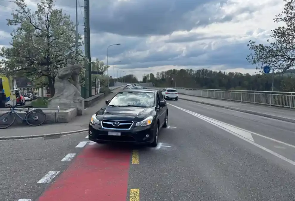 Chur SG – Velofahrerin wird durch Kollision verletzt