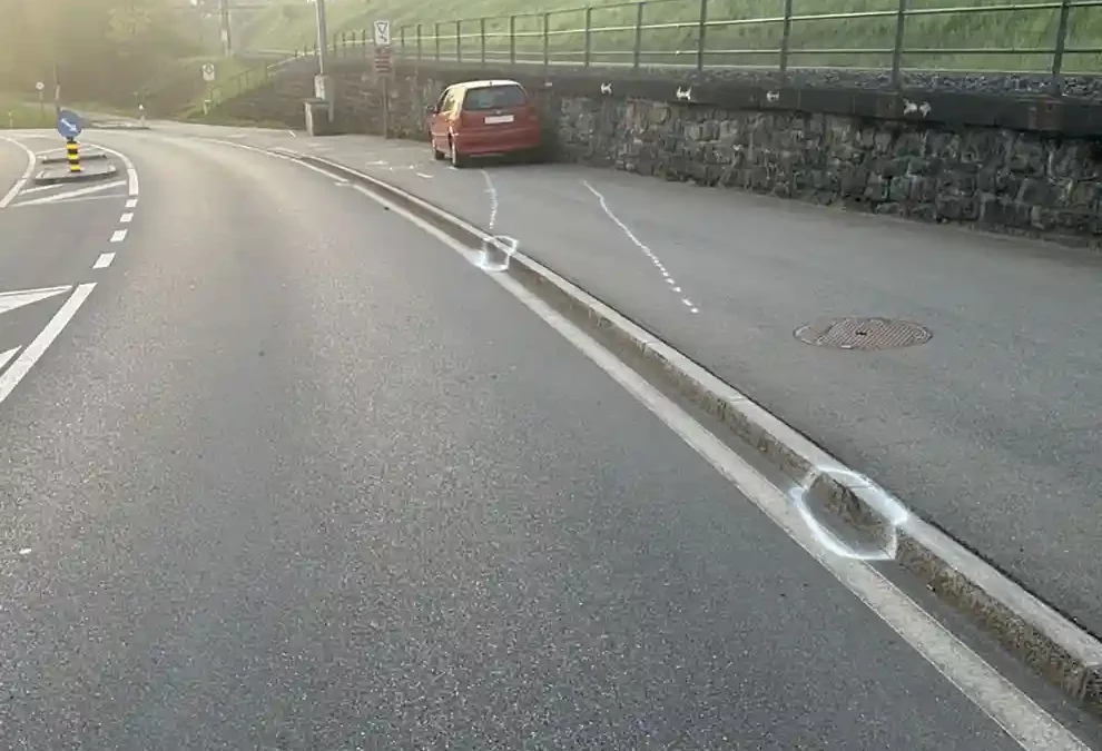 Selbstunfall in Herisau – Appenzell Innerrhoden