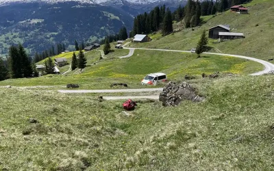 Pany GR – Verletzter bei Gleitschirmunfall