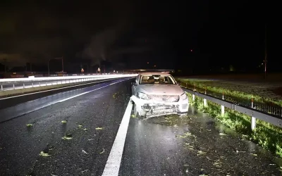 Trimmis GR – Selbstunfall mit Personenwagen fordert eine verletzte Person