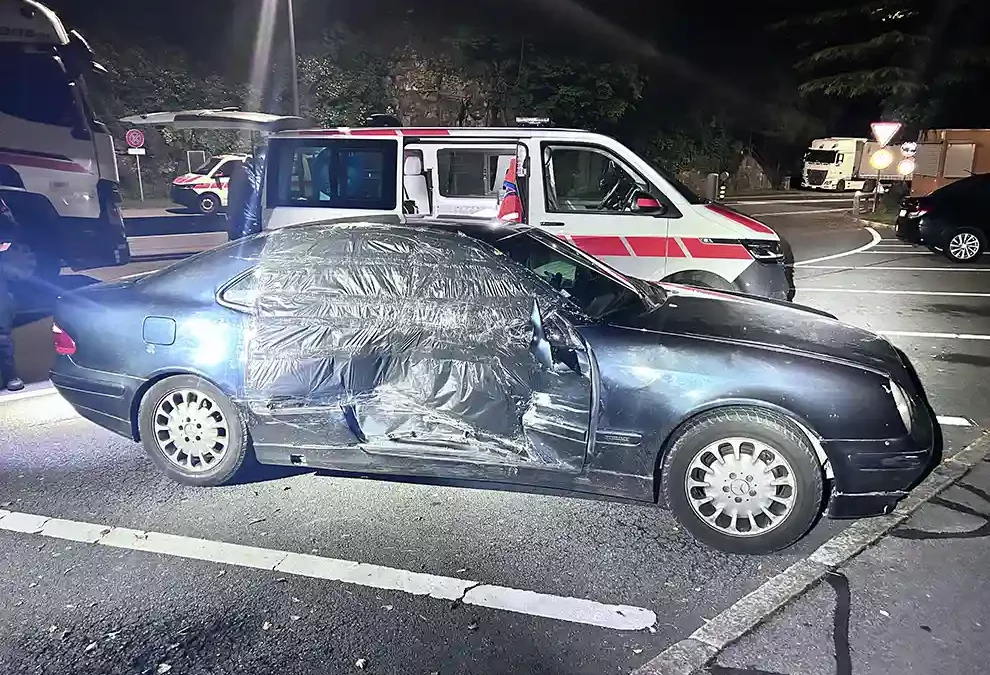 Brunnen SZ – Nicht betriebssicheren Personenwagen stillgelegt
