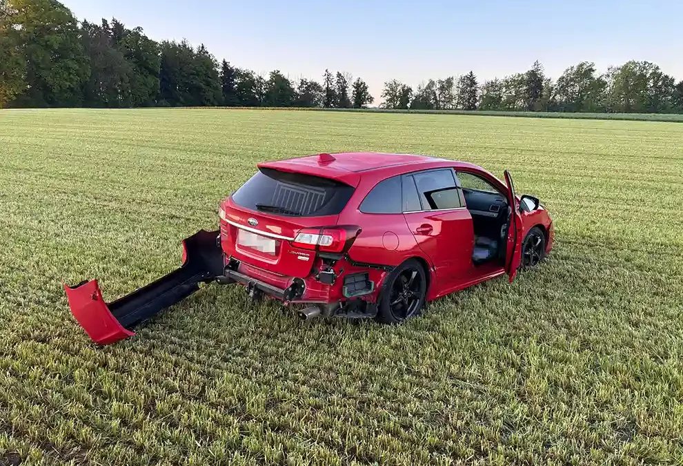 Bürglen TG – Nach Flucht mit dem Auto festgenommen