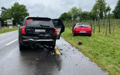 Güttingen TG – Zwei Personen bei Auffahrunfall verletzt