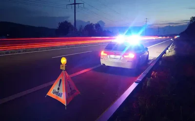 Amriswil TG – Nach Selbstunfall auf Dach gelandet