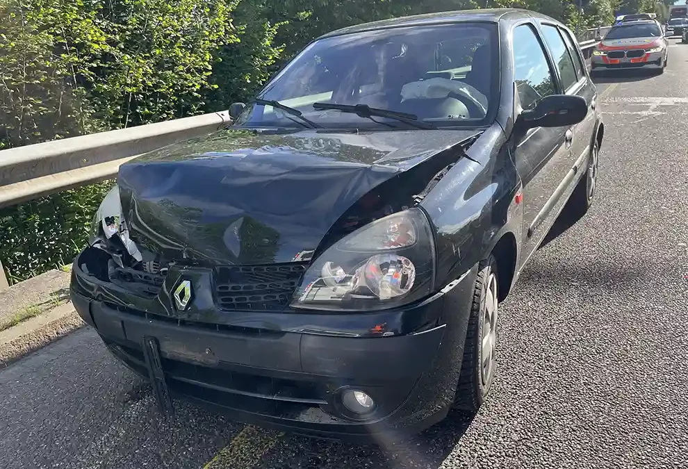 Goldach SG – Auffahrkollision zwischen drei Autos