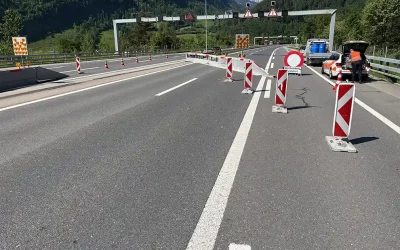 Walenstadt SG – Nach Unfall auf Autobahn weitergefahren