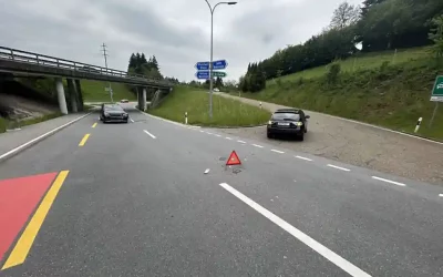 Niederteufen AR – Verkehrsunfall