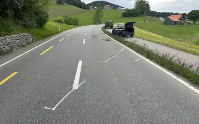 Verkehrsunfall in Teufen – Appenzell Ausserrhoden