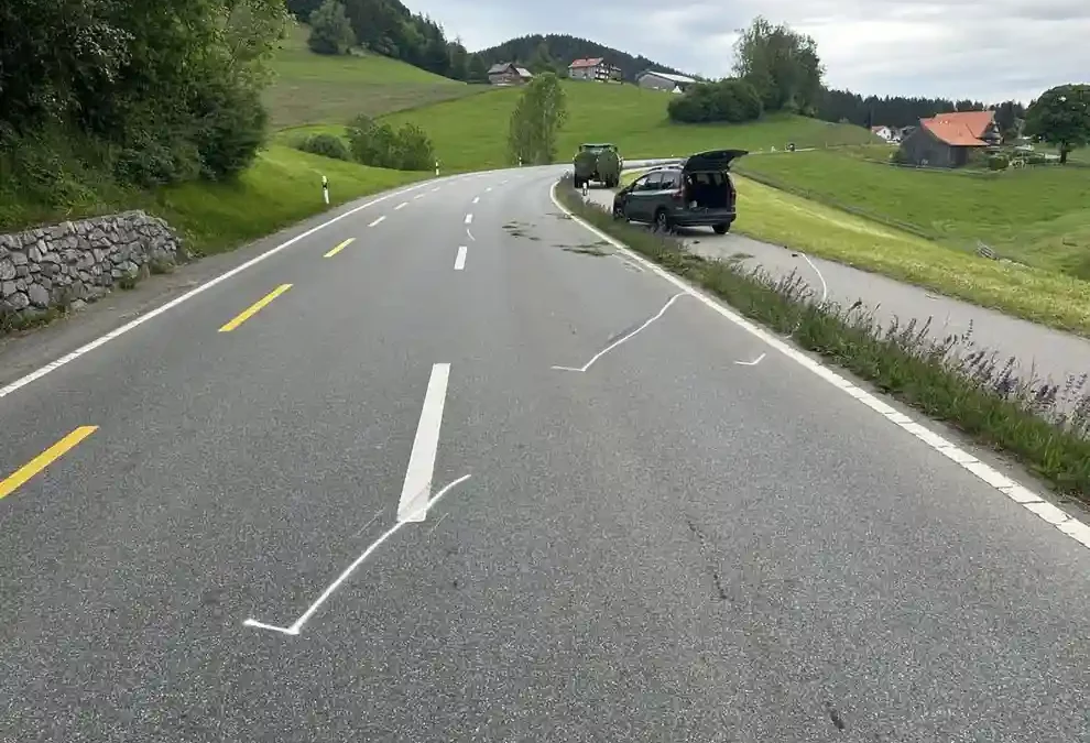 Verkehrsunfall in Teufen – Appenzell Ausserrhoden