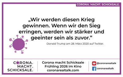 CORONA. MACHT. SCHICKSALE. Meme #64