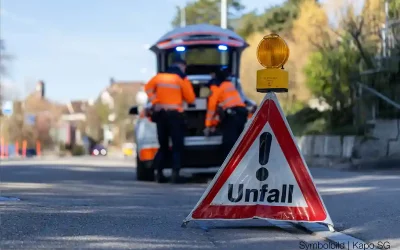 Buchs SG – Unfall zwischen Auto und E-Bike