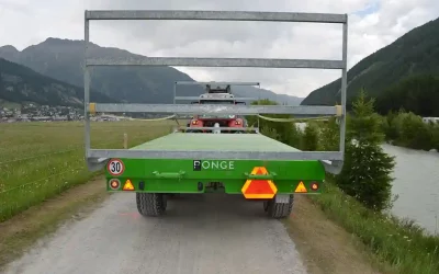 Samedan GR – Velofahrer bei Unfall mit landwirtschaftlichem Gefährt verletzt
