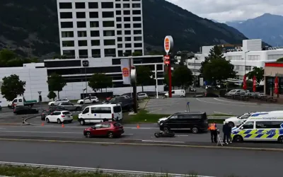 Stadt Chur GR – Verletzter Motorradfahrer nach Auffahrunfall