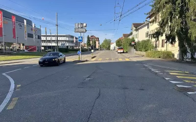 Stadt St. Gallen – Auf Fussgänger von Lieferwagen angefahren