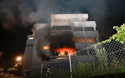 Murg SG – Wohnung in Vollbrand