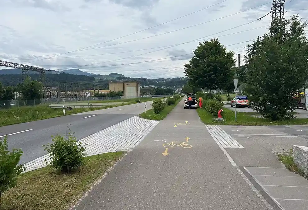 Uznach SG – Verkehrsunfall