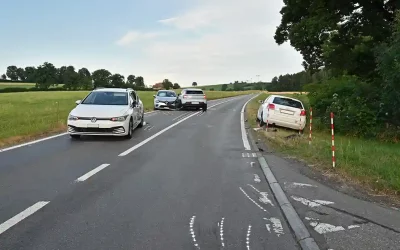 Luzern – Drei Personen nach Verkehrsunfällen hospitalisiert