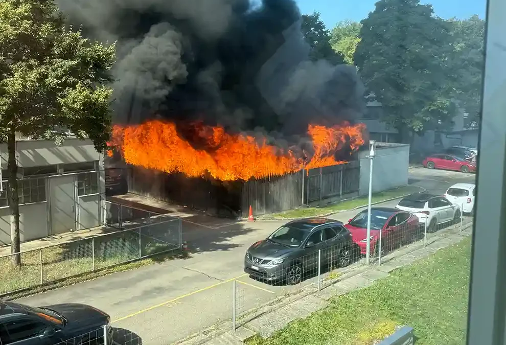 Bern BE – Brand auf Hochschulgelände – grosser Sachschaden