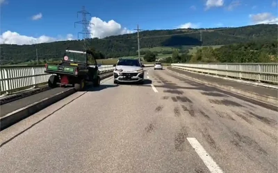 Kanton Jura – Verkehrsunfall Bassecourt