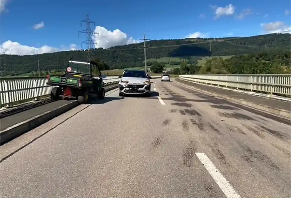Kanton Jura – Verkehrsunfall Bassecourt
