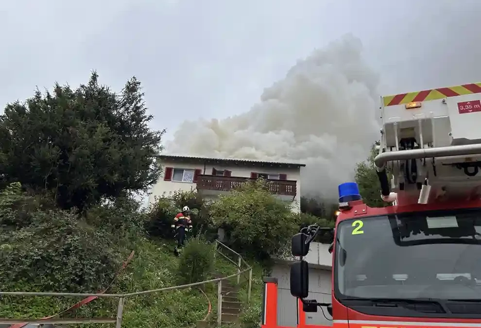 Rudolfstetten SO – Brand im Wintergarten
