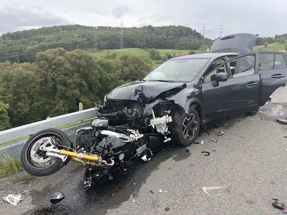 Schwerer Verkehrsunfall