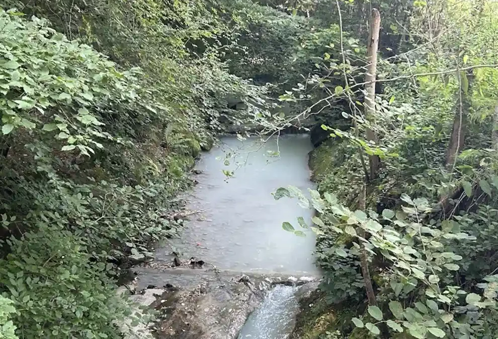 Freiburg – Verschmutzung eines Wasserlaufs in Matran
