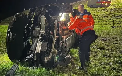 Hirzel ZH – Schwerer Unfall auf Passstrasse