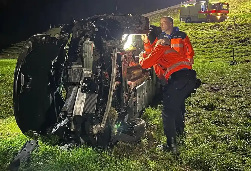 Hirzel ZH – Schwerer Unfall auf Passstrasse